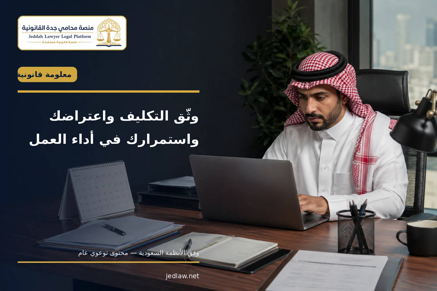 توثيق الاعتراض على تغيير المهام توثيق التكليف والاعتراض واستمرار الموظف في أداء العمل
