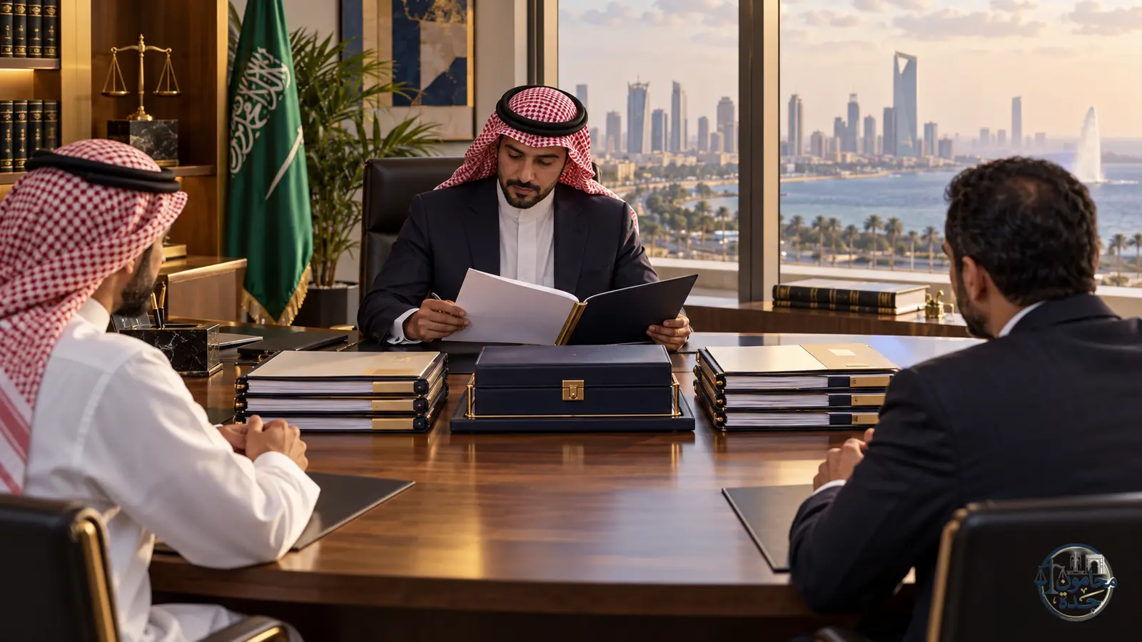 محامٍ سعودي يراجع توزيع حصيلة التنفيذ بين عدة دائنين