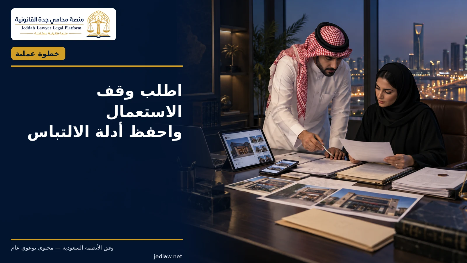 وقف استعمال الاسم التجاري بعد انتهاء العلاقة بين الشركاء اطلب وقف الاستعمال واحفظ أدلة الالتباس