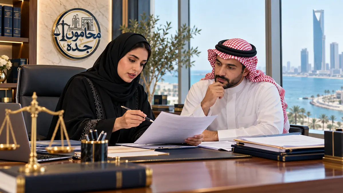 محامية سعودية تراجع طلب الحجز التحفظي على أموال مدين مع رجل أعمال في جدة